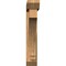 Ekena Millwork Imperial Slat Rough Sawn Bracket w/ Offset Brace, Western Red Cedar, 6"W x 30"D x 34"H BKT0604X30X34IMP06RWR - alternate 2